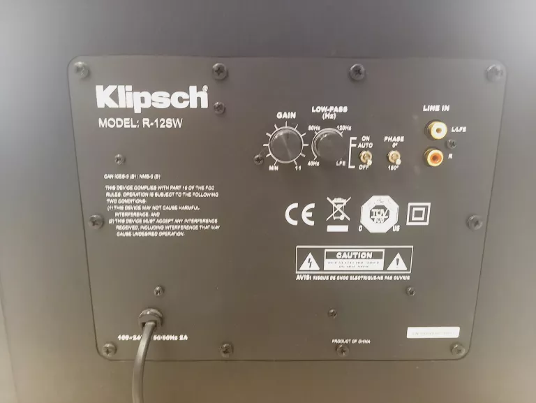 SUBWOOFER AKTYWNY KLIPSCH R-12SW
