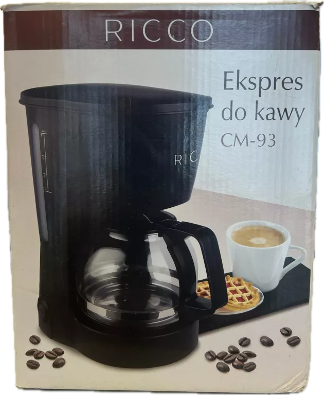 EKSPRES PRZELEWOWY RICCO CM-93 1 L CZARNY