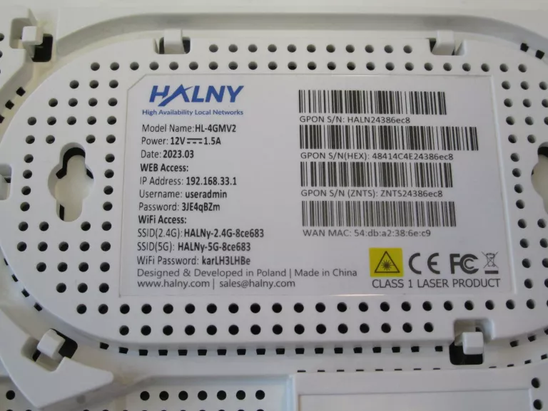 ROUTER HALNY HL-4GMV2