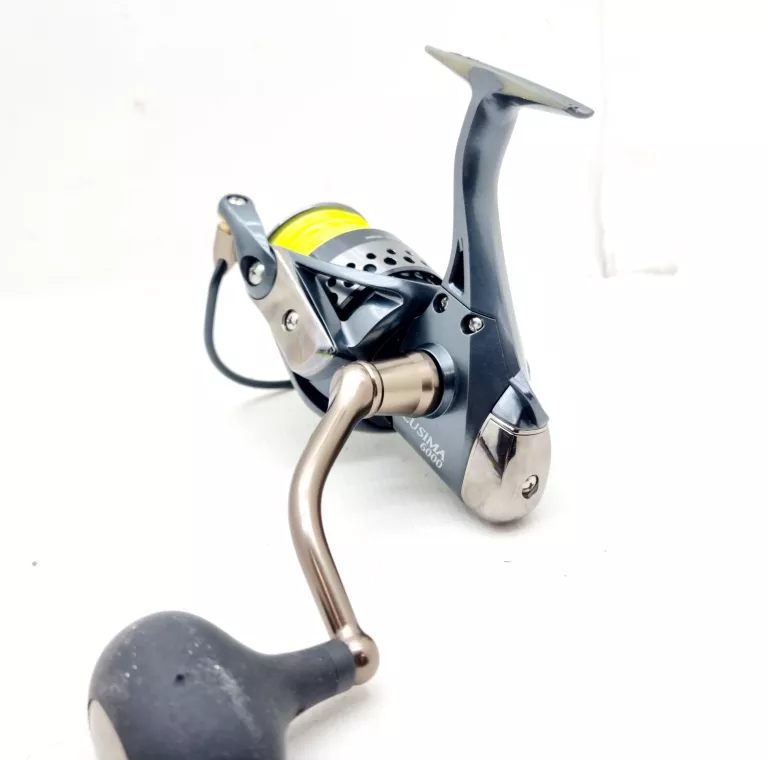 KOŁOWROTEK RYOBI ECUSIMA 6000 + PLECIONKA + PUDEŁKO