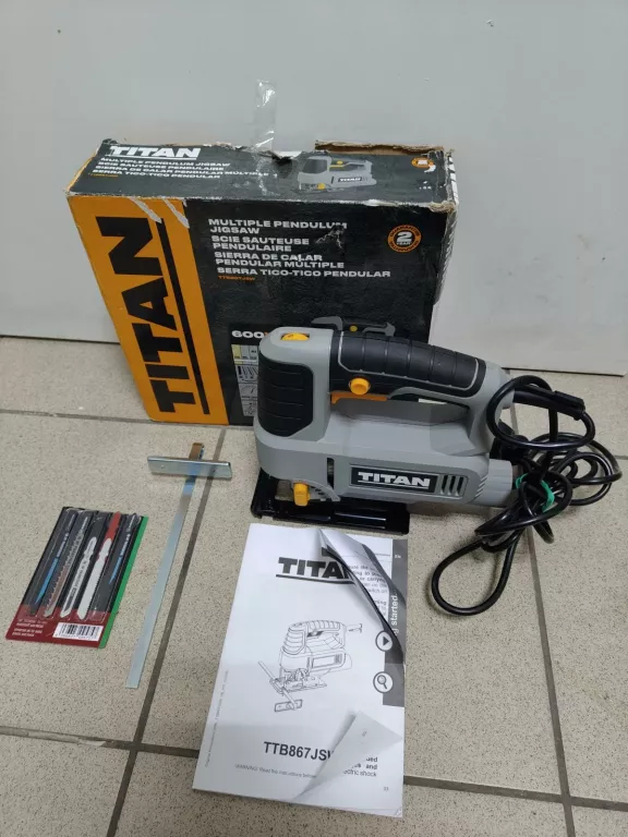 WYRZYNARKA TITAN TTB867JSW 600W W PUDEŁKU