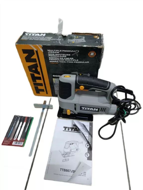 WYRZYNARKA TITAN TTB867JSW 600W W PUDEŁKU