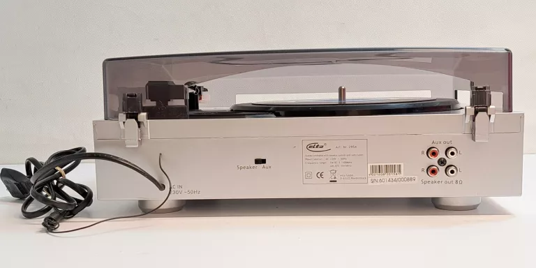 GRAMOFON ELTA 2954 SZARY PERFEKCYJNY KOMPLET !!
