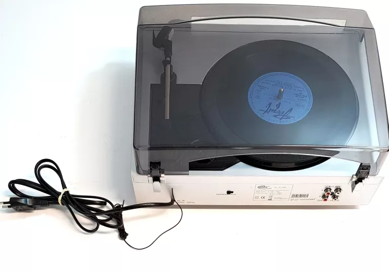 GRAMOFON ELTA 2954 SZARY PERFEKCYJNY KOMPLET !!