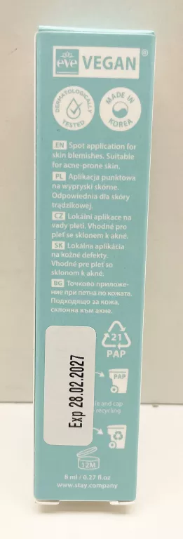 STAY WELL WEGAŃSKI SZTYFT Z DRZEWEM HERBACIANYM 8ML
