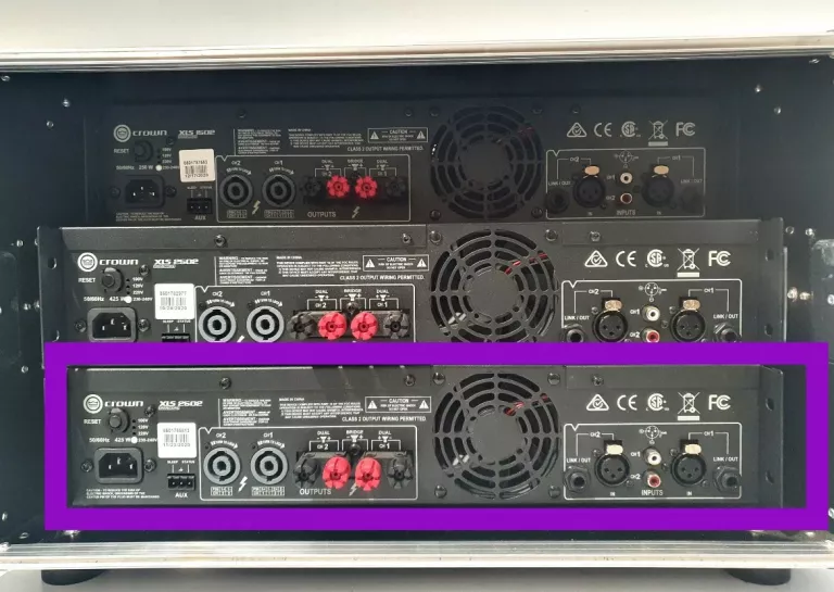 CROWN XLS-2502 - WZMACNIACZ MOCY 1000