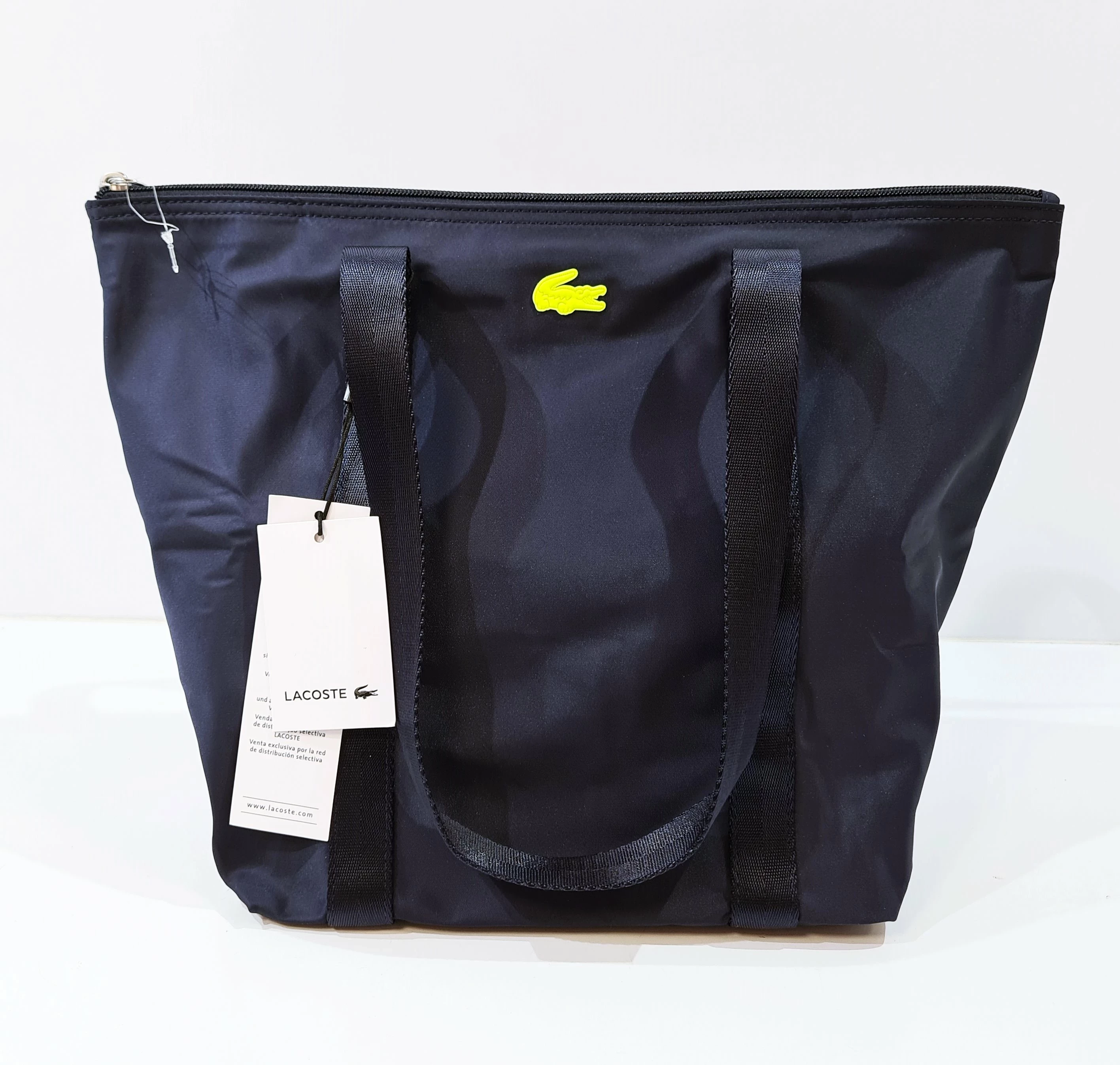 torebka-lacoste-marine-166-jaune-fluo-shopper-torba-na-zakupy-nf3619ya-meander-2a-warszawa