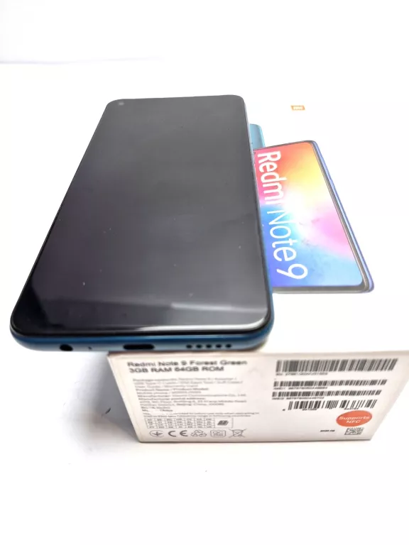 SMARTFON XIAOMI REDMI NOTE 9 3 GB / 64 GB 4G (LTE)