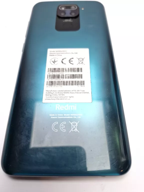 SMARTFON XIAOMI REDMI NOTE 9 3 GB / 64 GB 4G (LTE)