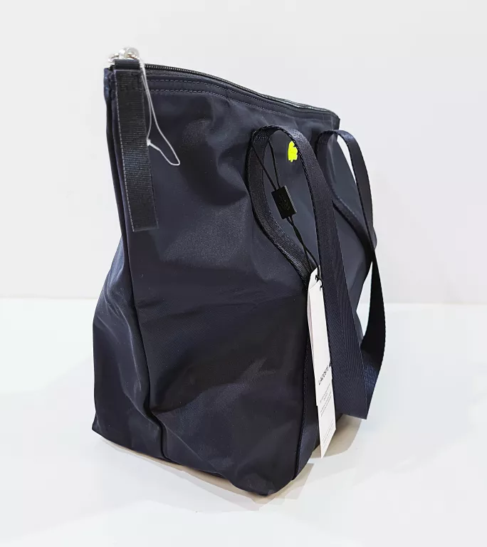 TOREBKA LACOSTE MARINE 166 JAUNE FLUO SHOPPER TORBA NA ZAKUPY NF3619YA