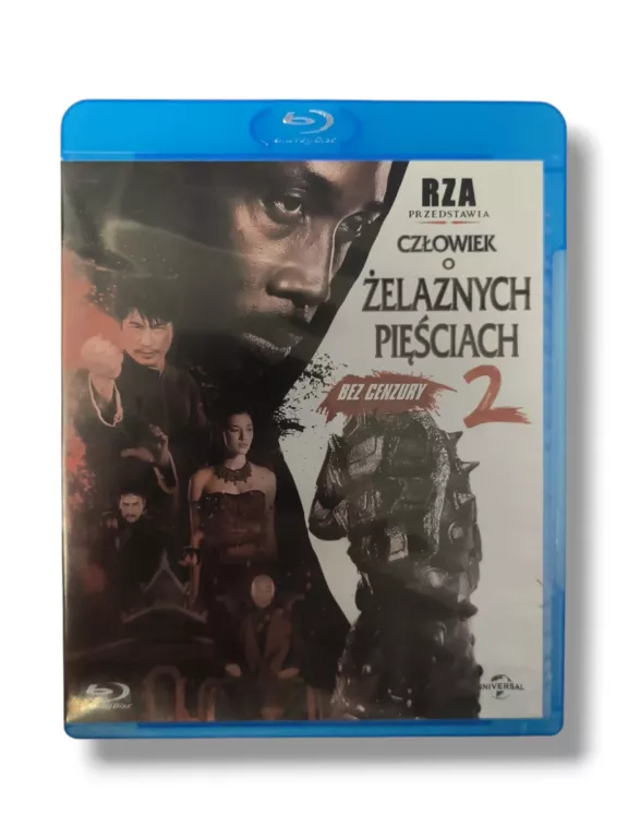 FILM CZŁOWIEK O ŻELAZNYCH PIĘŚCIACH 2 PŁYTA DVD BLU-RAY