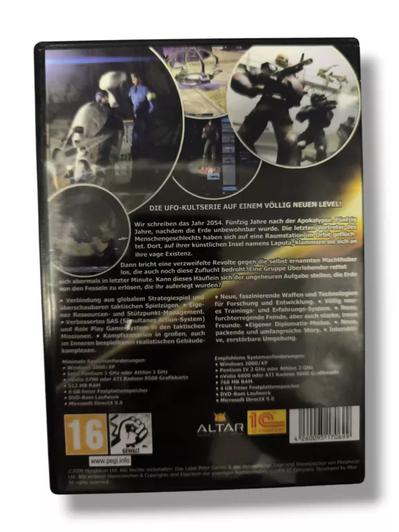 GRA UFO: AFTERSHOCK PC