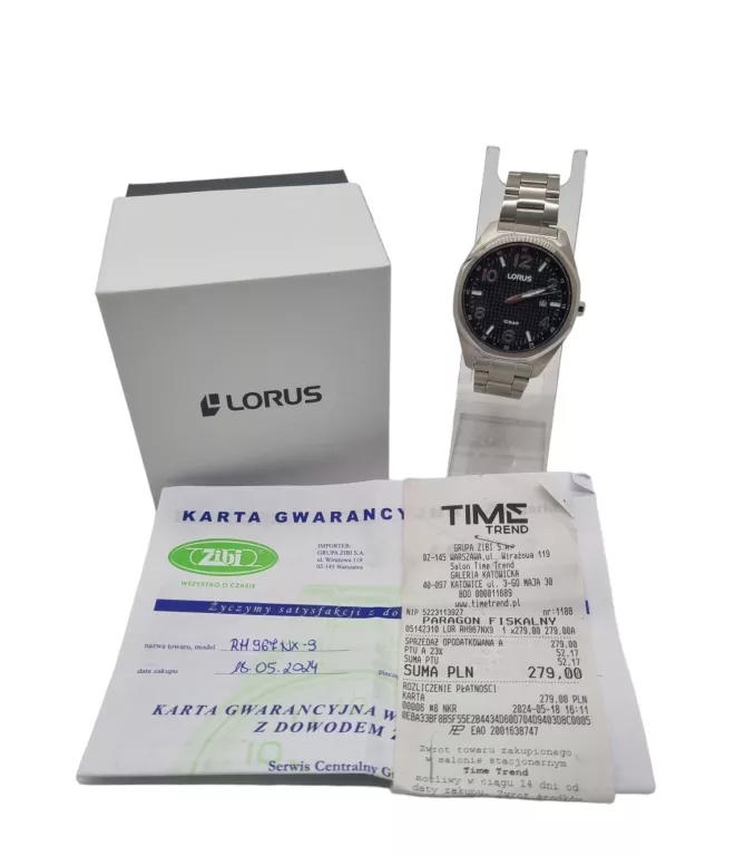 ZEGAREK LORUS TIME TREND RH967NX9  / GWA / OKAZJA!