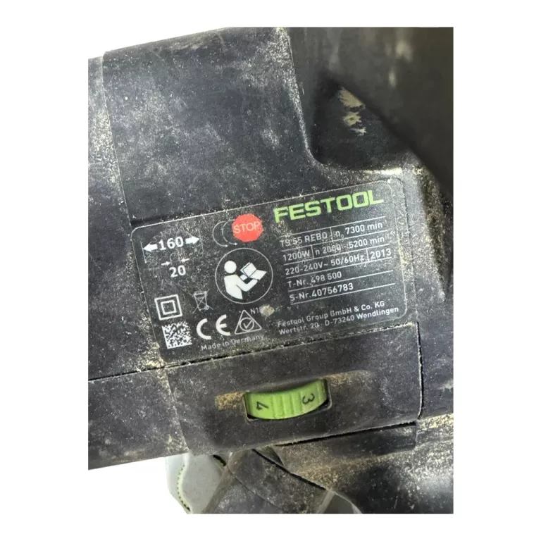 PILARKO ZAGŁĘBIARKA FESTOOL TS 55 REBQ