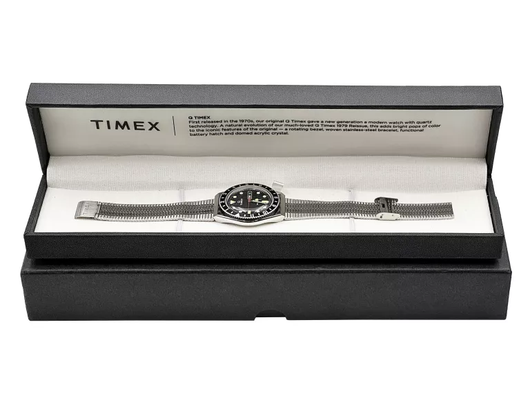 ZEGAREK MĘSKI TIMEX TIMEX Q REISSUE TW2U61800 HESALIT