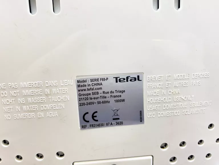 FRYTKOWNICA TRADYCYJNA TEFAL F69 1800W -  BIAŁA