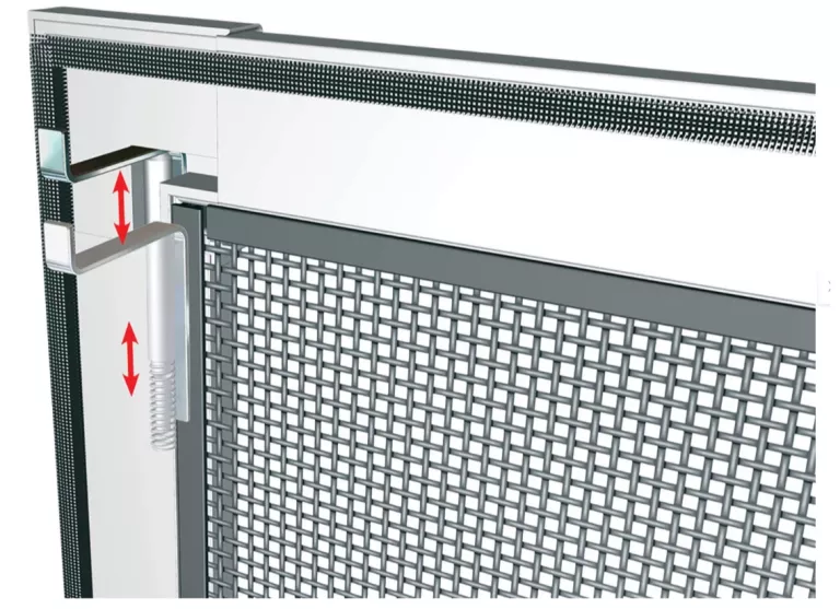 MOSKITIERA SIATKA PRZECIW OWADOM LIVARNO 100X120 ALUMINIOWA RAMA