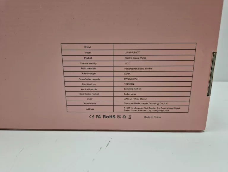 PODWÓJNY LAKTATOR ELEKTRYCZNY LULIA LU-01 ZESTAW