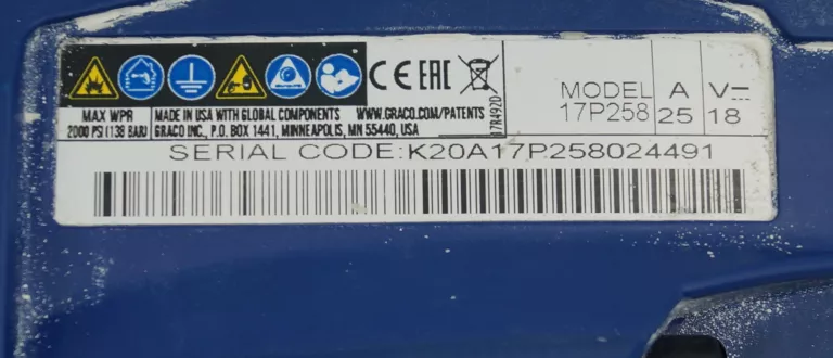AGREGAT MALARSKI GRACO ULTRAMAX 17P258