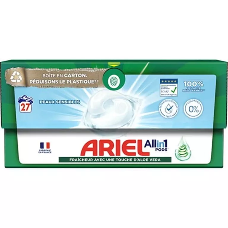 KAPSUŁKI DO PRANIA ARIEL SENSITIVE 27SZT.