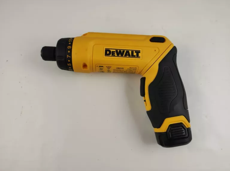 WKRĘTAK ŻYROSKOPOWY DEWALT DCF680 /2 X AKU 7,2V 1,0AH, ŁADOWARKA, WALIZKA