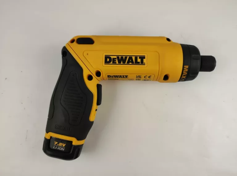 WKRĘTAK ŻYROSKOPOWY DEWALT DCF680 /2 X AKU 7,2V 1,0AH, ŁADOWARKA, WALIZKA