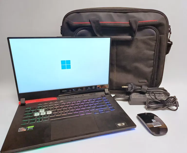 LAPTOP ASUS ROG STRIX G15 RYZEN 5600H/RTX 3050/16GB/512SSD 2021 R