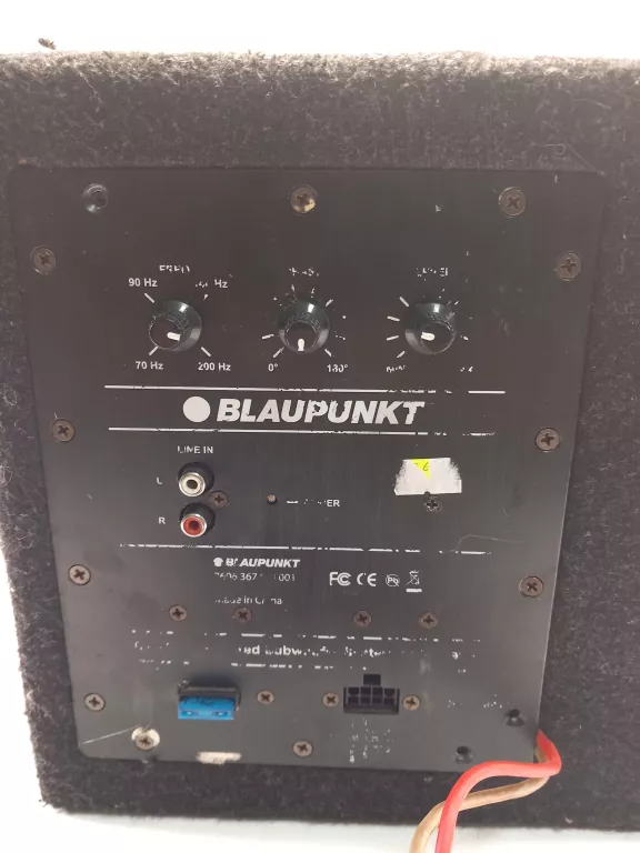 SUBWOOFER SAMOCHODOWY BLAUPUNKT