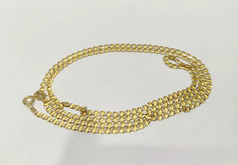 WYRÓB JUBILERSKI UŻYWANY ZŁOTY ŁAŃCUSZEK GUCCI MARINA 585 [231016014]