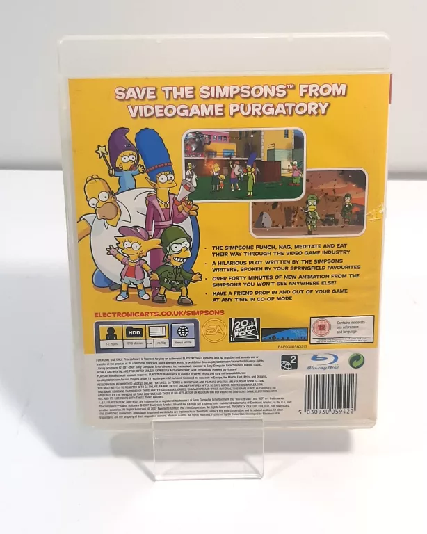 GRA PS3 THE SIMPSONS GAME