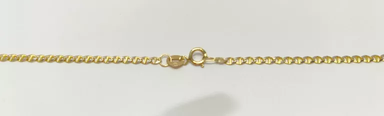 WYRÓB JUBILERSKI UŻYWANY ZŁOTY ŁAŃCUSZEK GUCCI MARINA 585 [231016014]