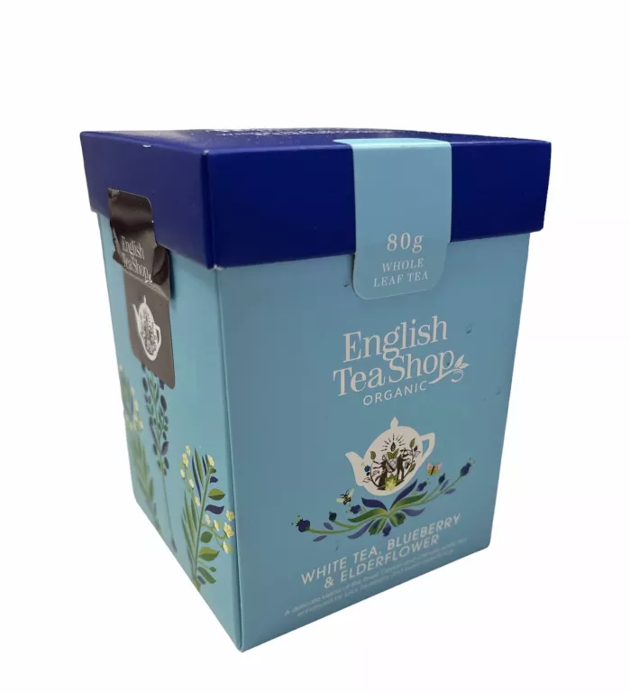 HERBATA BIAŁA ENGLISH TEA SHOP Z DZIKIM BZEM 80G