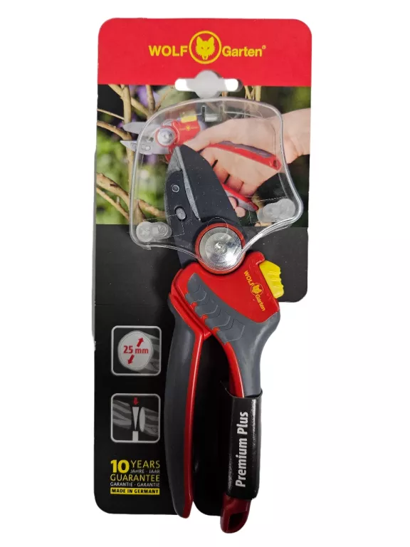 SEKATOR OGRODNICZY KOWADEŁKOWY WOLF-GARTEN RS 4000 DO OGRODU GAŁĘZI 25MM