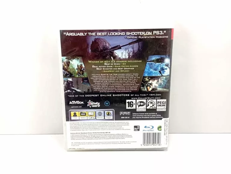 GRA PS3 CALL OF DUTY 4 MODERN WARFARE