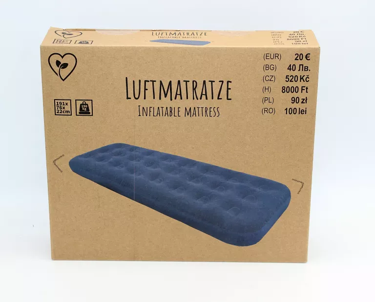 MATERAC DMUCHANY TEDI LUFTMATRATZE 191X76X22 150KG