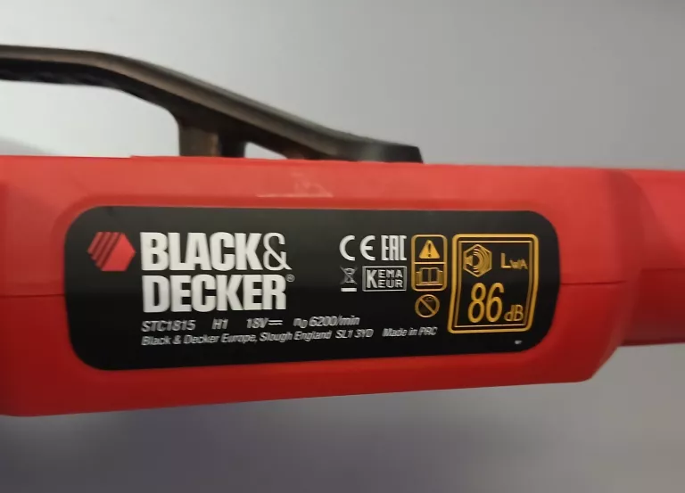 PODKASZARKA AKUMULATOROWA BLACK & DECKER STC1815