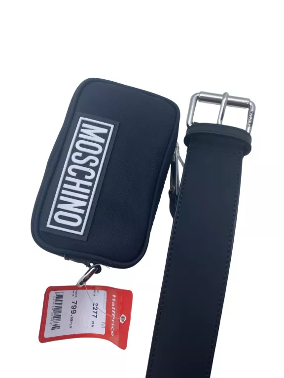 PASEK CZARNY LOVE MOSCHINO