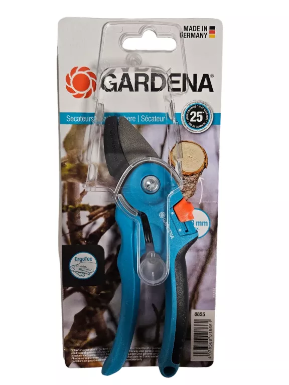 SEKATOR KOWADEŁKOWY OGRODOWY NOŻYCE RĘCZNY 18 MM GARDENA CLASSIC 8855-20