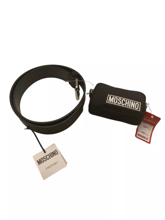PASEK CZARNY LOVE MOSCHINO