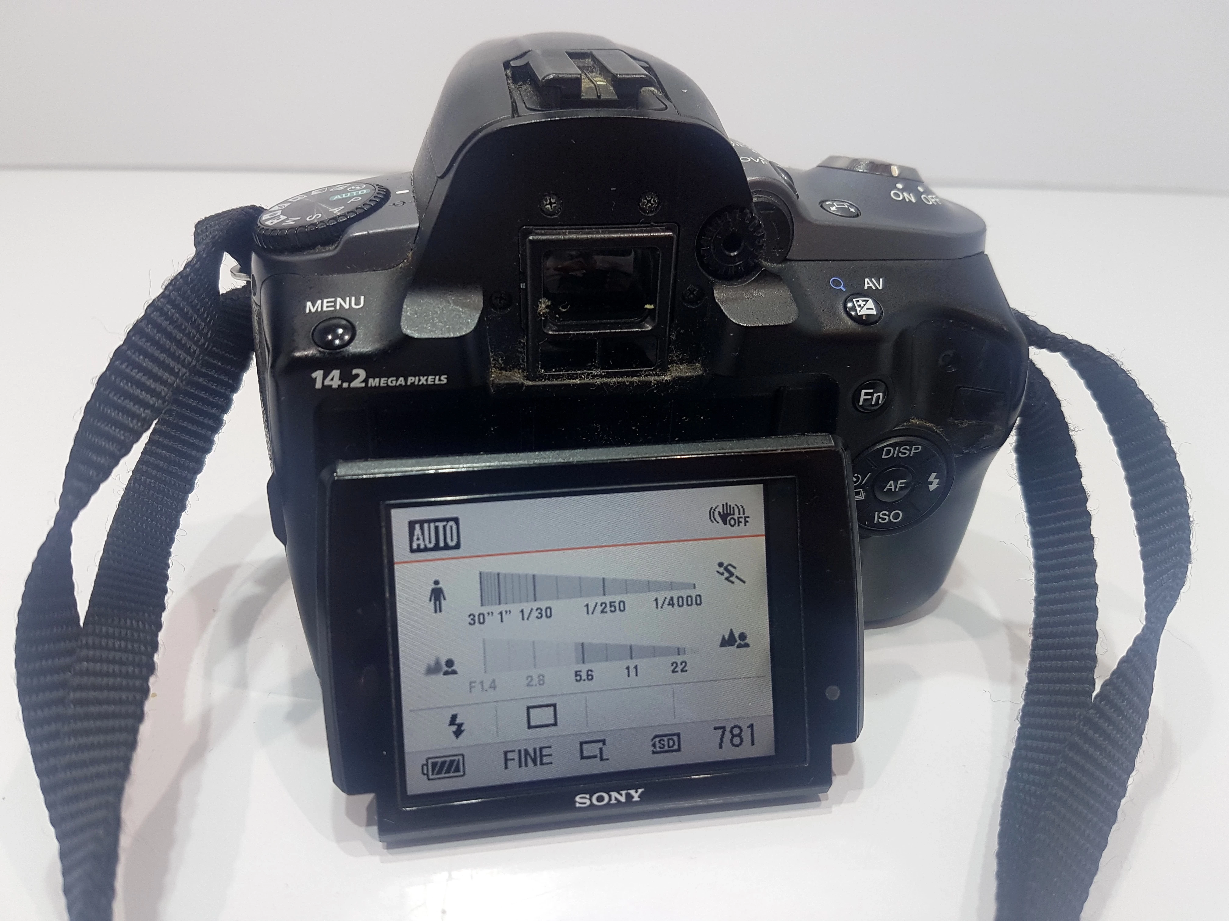 aparat-sony-alfa-380-dslr-a380-rozmiar-matrycy-aps-c