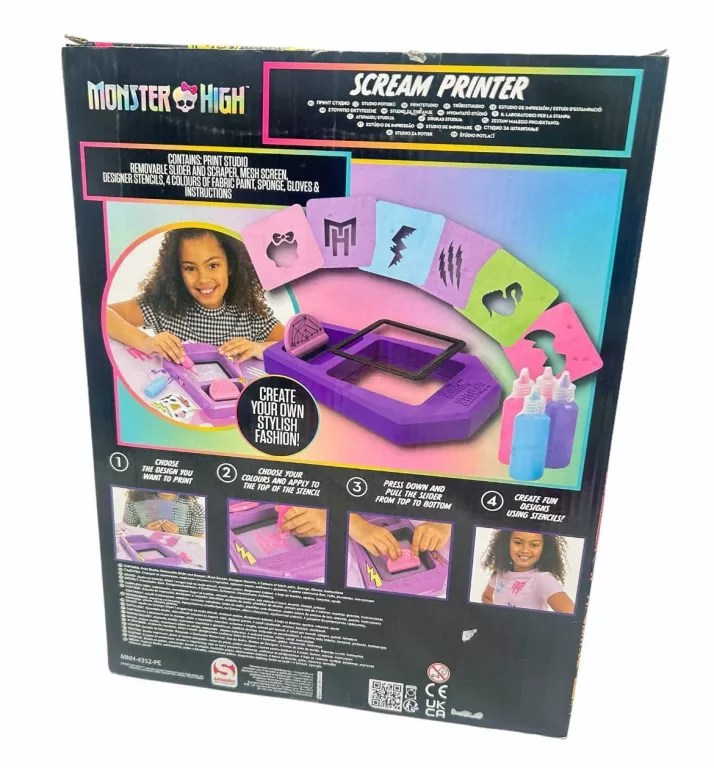 ZESTAW PROJEKTANTA MONSTER HIGH