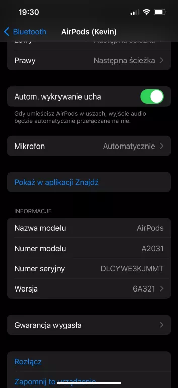 AIRPODS A2031