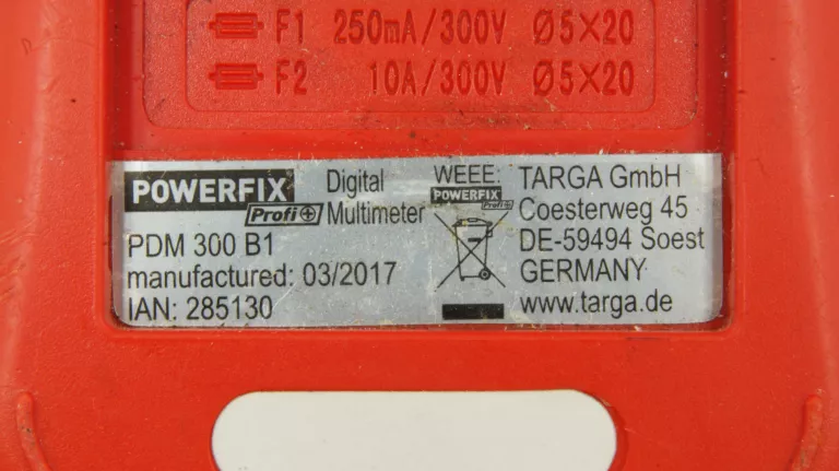 MULTIMETR CYFROWY POWERFIX PDM 300 B1