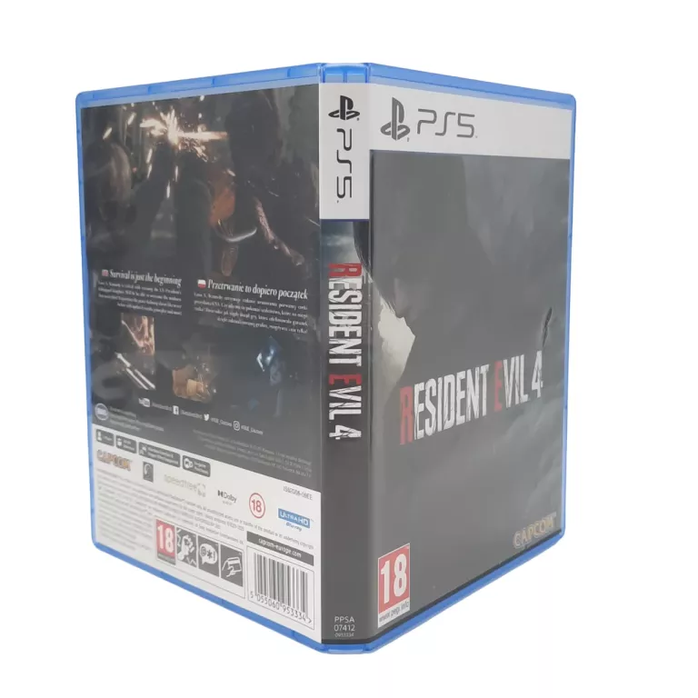 RESIDENT EVIL 4 PS5 + STEELBOOK