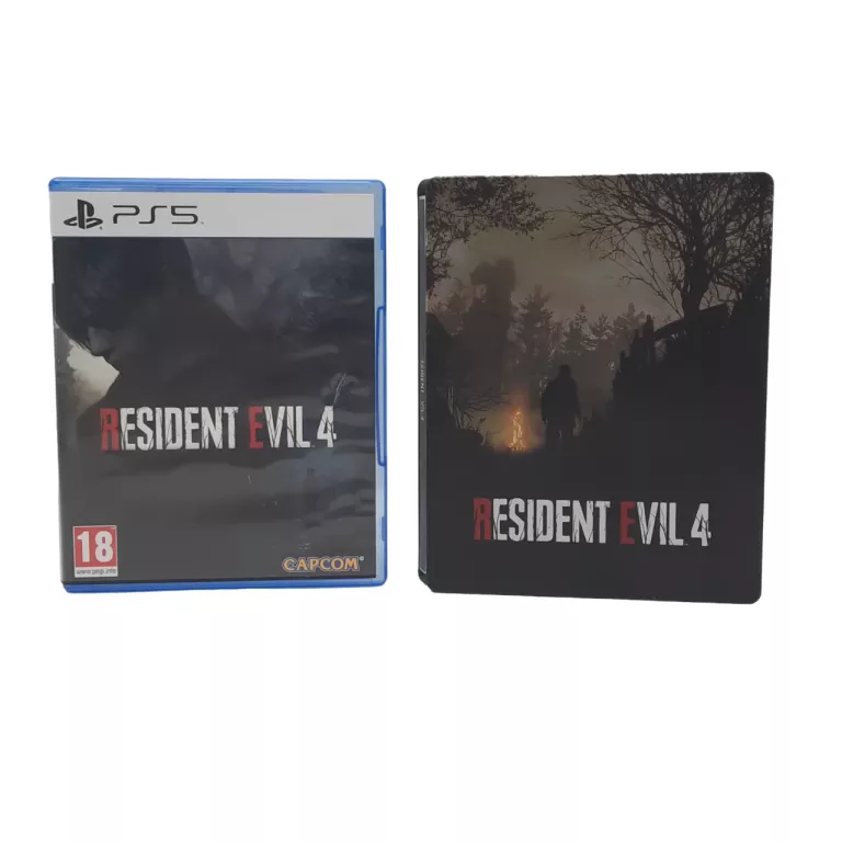 RESIDENT EVIL 4 PS5 + STEELBOOK