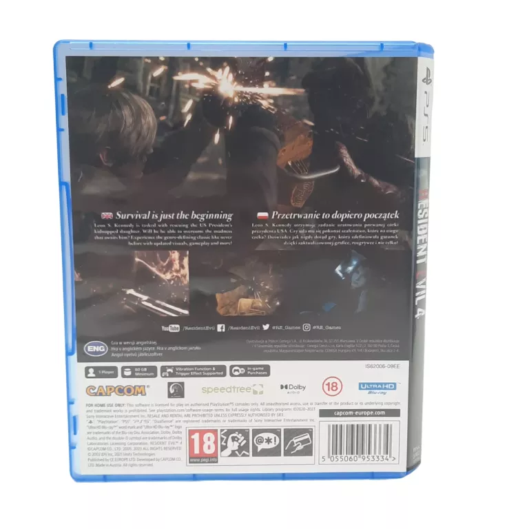 RESIDENT EVIL 4 PS5 + STEELBOOK