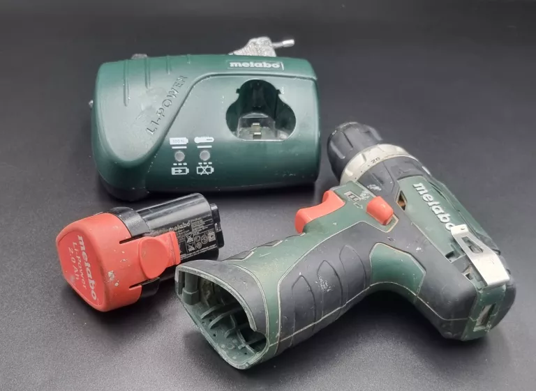 WKRĘTARKA METABO ZASILANIE AKUMULATOROWE 10,8 V METABO POWERMAXX BS