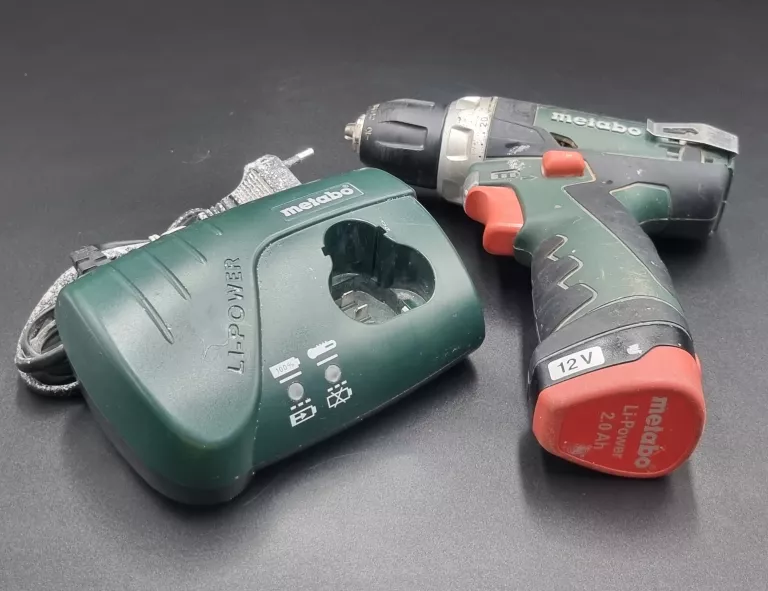 WKRĘTARKA METABO ZASILANIE AKUMULATOROWE 10,8 V METABO POWERMAXX BS