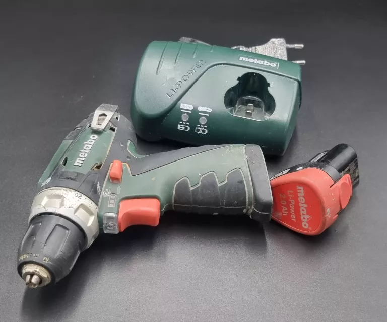 WKRĘTARKA METABO ZASILANIE AKUMULATOROWE 10,8 V METABO POWERMAXX BS