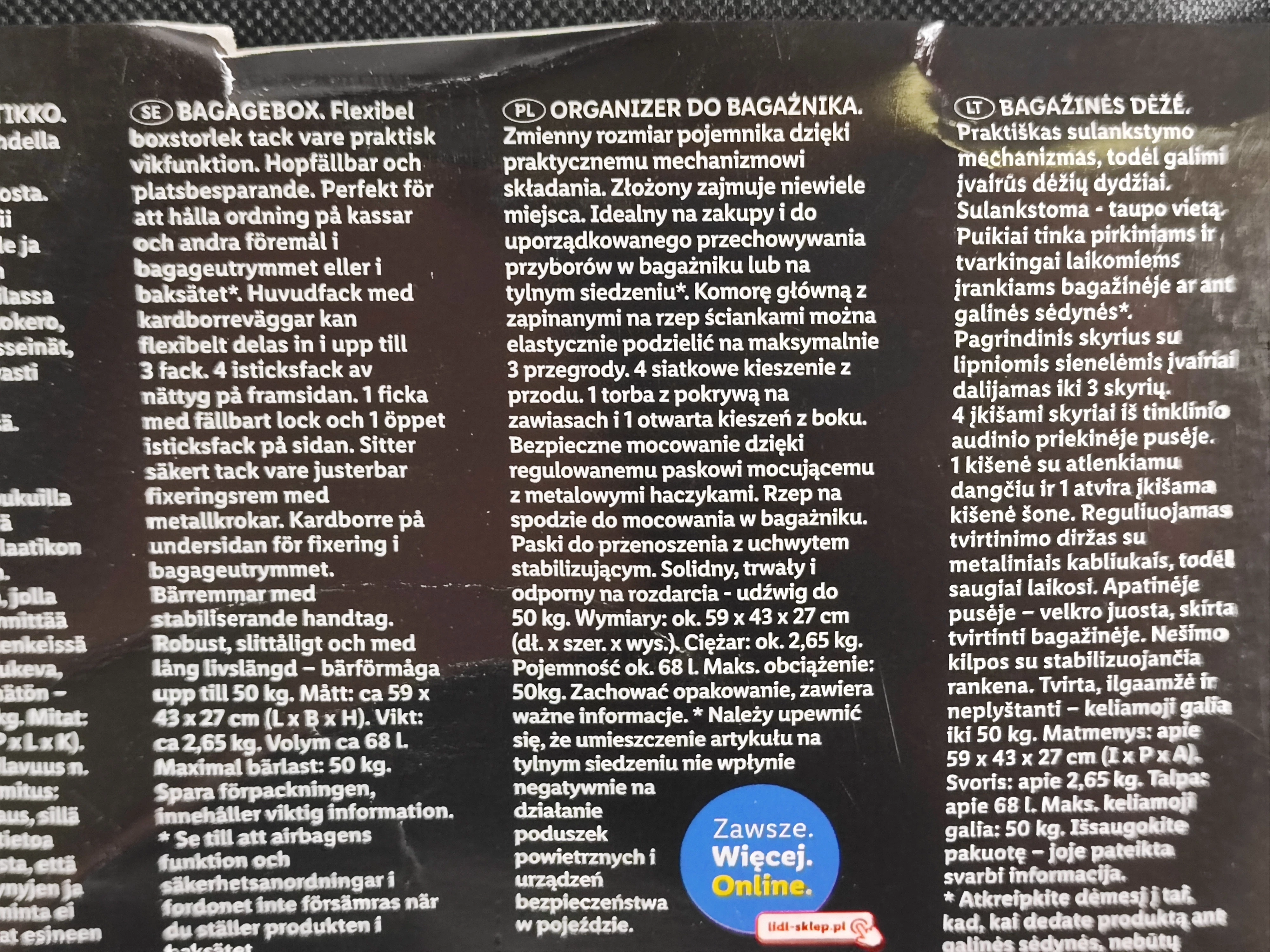 sztywny-organizer-do-bagaznika-ultimate-speed-stan-powystawowy